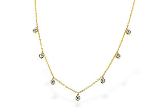 G283-26312: NECKLACE .32 TW (18")