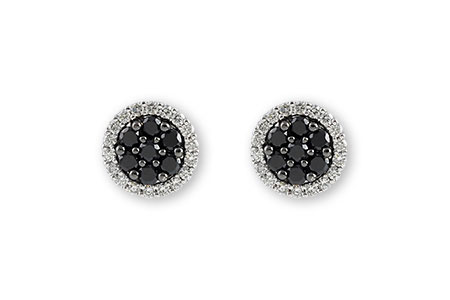 A195-99021: EARR .47 BLACK DIA .72 TW