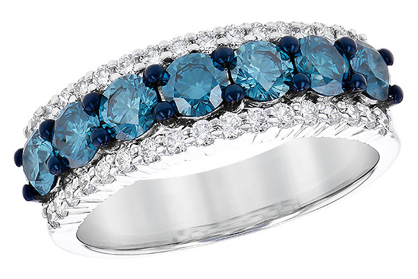 A198-67230: LDS WED RG 1.26 BLUE DIAS 1.70 TGW