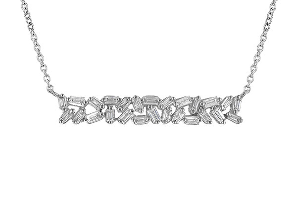 A199-59912: NECK .24 TW BAGUETTES