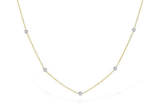 A282-30885: NECK .50 TW 18" 9 STATIONS OF 2 DIA (BOTH SIDES)