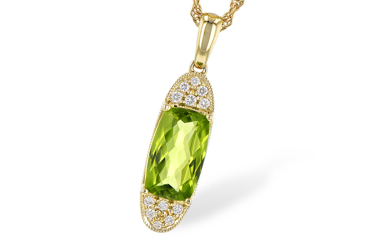 A282-35376: NECK 1.90 PERIDOT 2.00 TGW