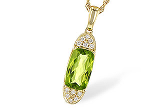 A282-35376: NECK 1.90 PERIDOT 2.00 TGW