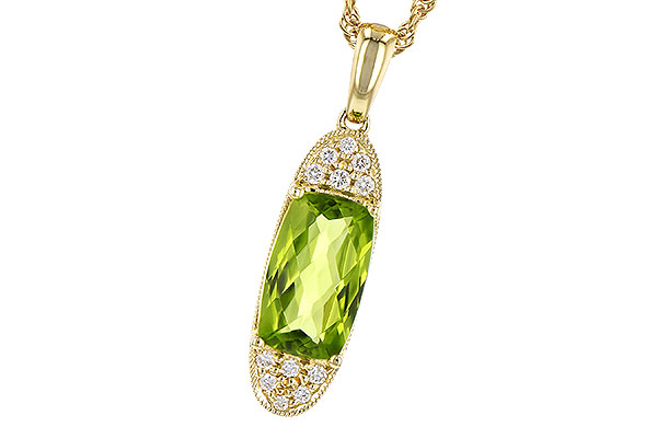 A282-35376: NECK 1.90 PERIDOT 2.00 TGW