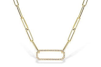 A283-19085: NECKLACE .50 TW (17 INCHES)
