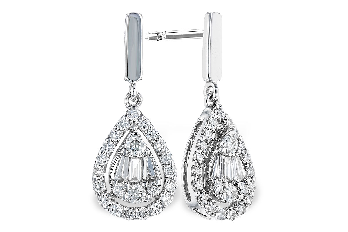 A283-19967: EARRINGS .08 TW BAG .40 TW