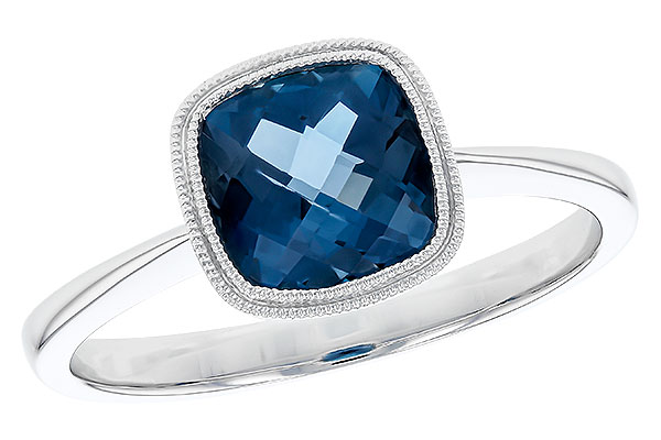 A283-23549: LDS RG 1.56 CT LONDON BLUE TOPAZ