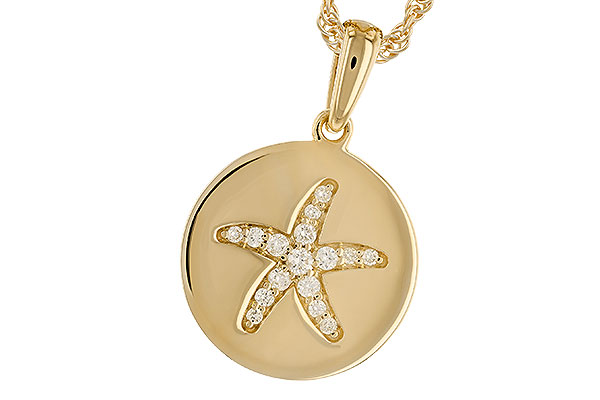 A283-24476: NECKLACE .11 TW