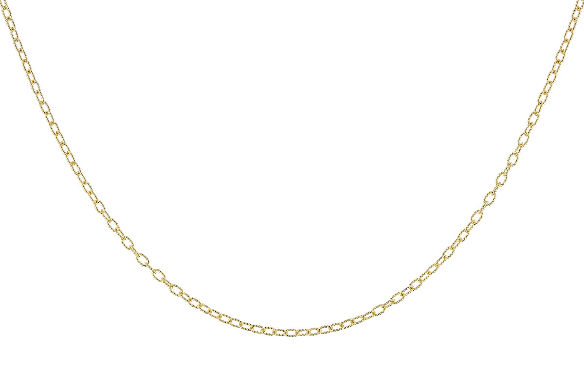 A283-24521: ROLO LG (18IN, 2.3MM, 14KT, LOBSTER CLASP)