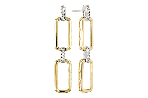 A283-25403: EARRINGS .08 TW