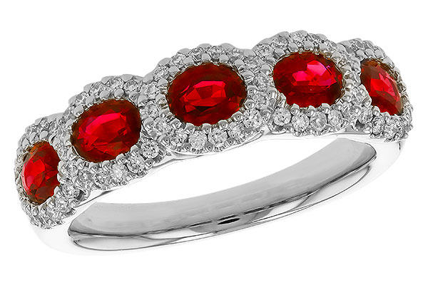 A283-26312: LDS WED RG 1.40 RUBY 1.73 TGW