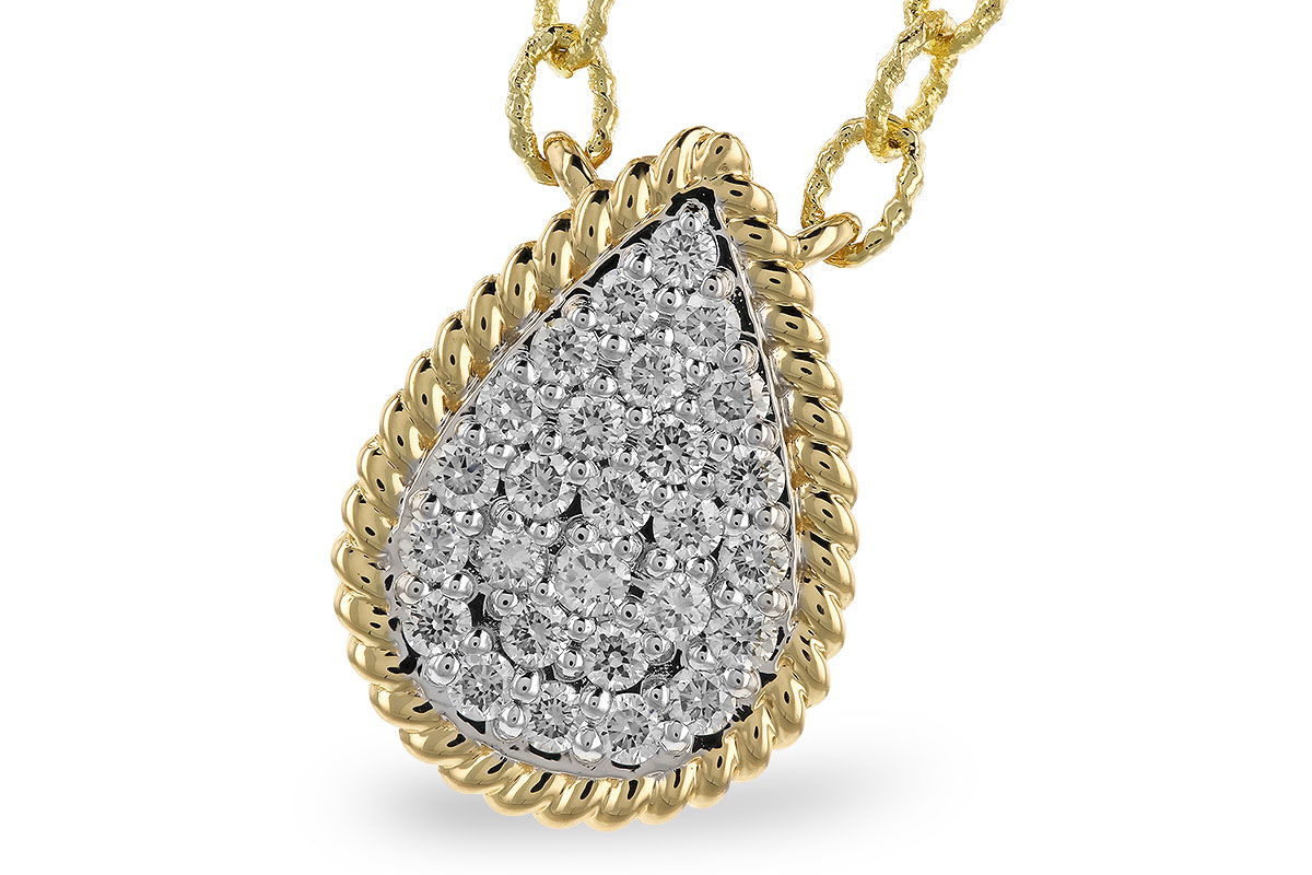 A283-26321: NECKLACE .32 TW (18")