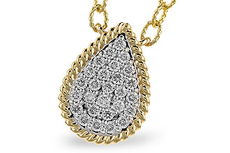 A283-26321: NECKLACE .32 TW (18")