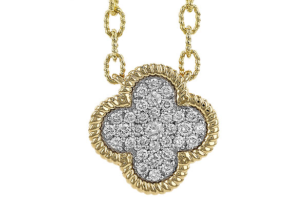 A283-27230: NECKLACE .32 TW (18")