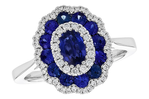 A283-27249: LDS RG 1.33 TW SAPPHIRE 1.56 TGW (6x4 MM SAPP)