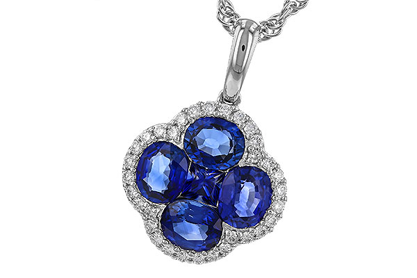 A284-10903: NECKLACE 1.72 SAPPHIRE 1.87 TGW