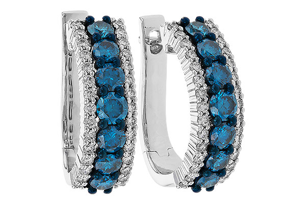 A284-14512: EARR 1.06 BLUE DIAS 1.46 TW