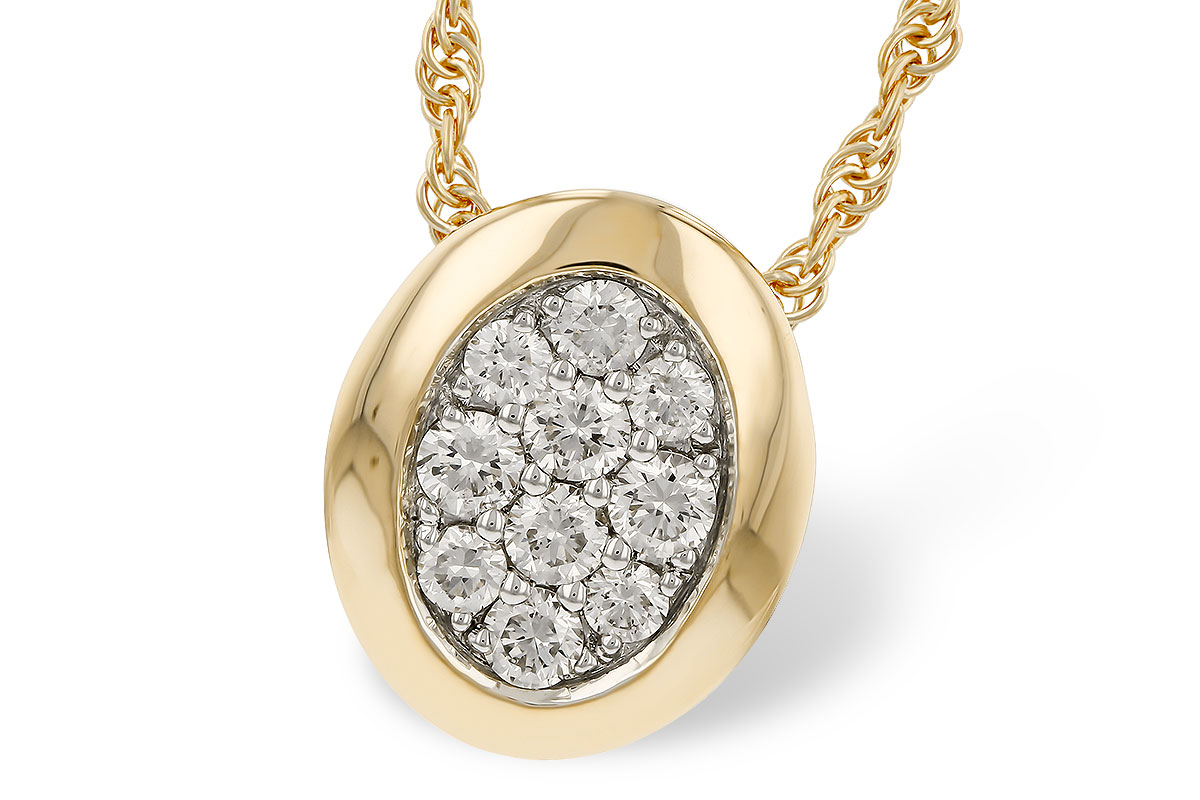 A284-16285: NECKLACE .25 TW