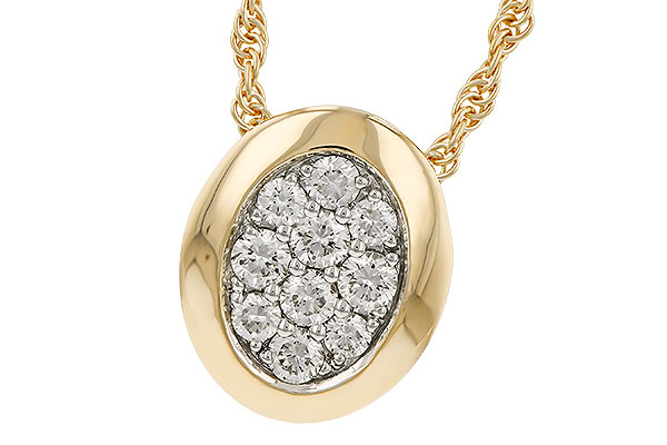 A284-16285: NECKLACE .25 TW
