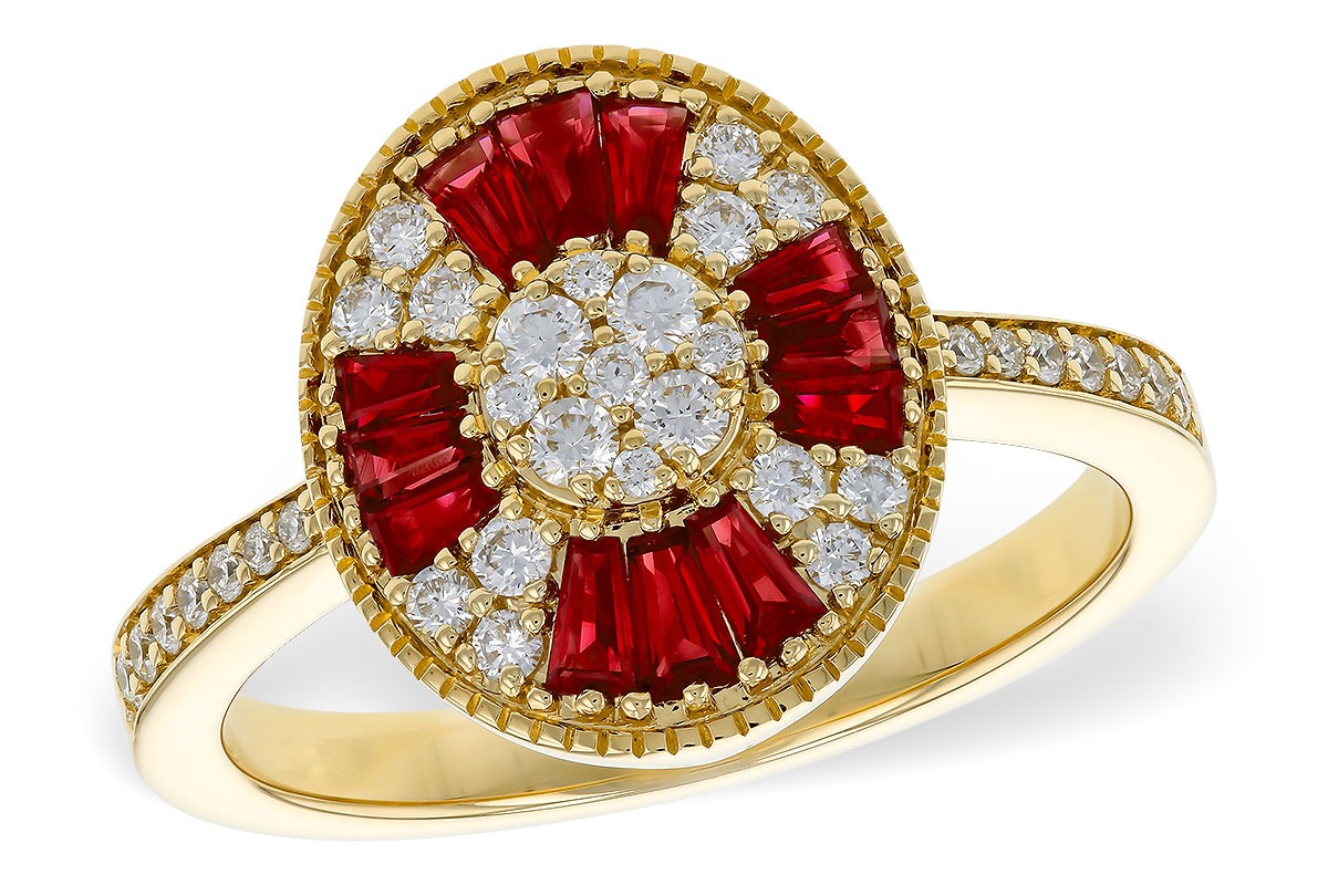 A284-16349: LDS RG .54 TW RUBY .84 TGW