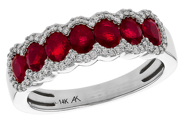 A284-17194: LDS WED RG 1.40 TW RUBY 1.57 TGW