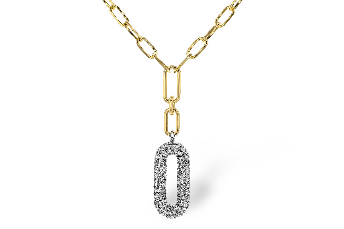 A284-17212: NECKLACE .96 TW (18")