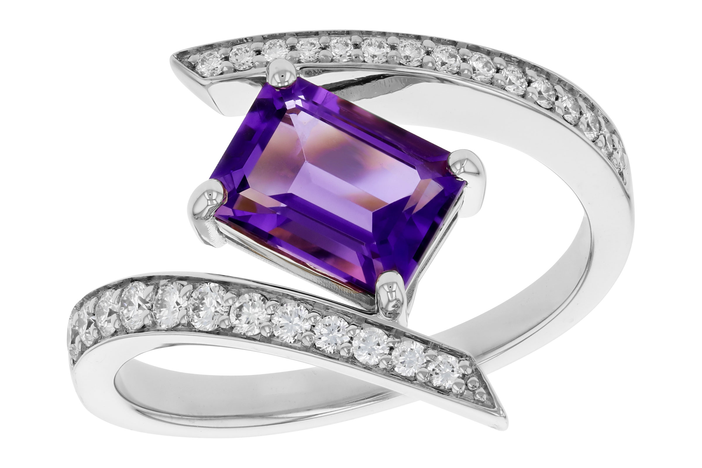 A285-03603: LDS RG 1.36 AMETHYST 1.63 TGW (8x6MM AMY)