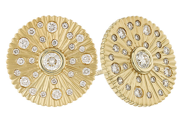 B193-24503: EARRINGS .51 TW
