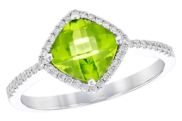 B194-09912: LDS RG 1.58 PERIDOT 1.74 TGW (7MM PER)