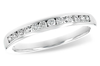 B196-89930: LDS WED RG .25 TW (12 STONES)