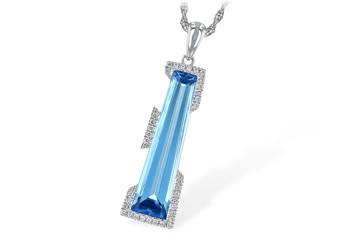 B198-66276: NECK 5.18 BLUE TOPAZ 5.28 TGW