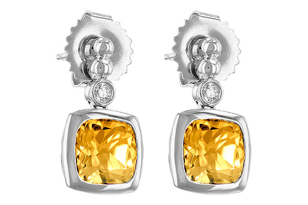 B198-69039: EARR 1.66 CITRINE 1.70 TGW
