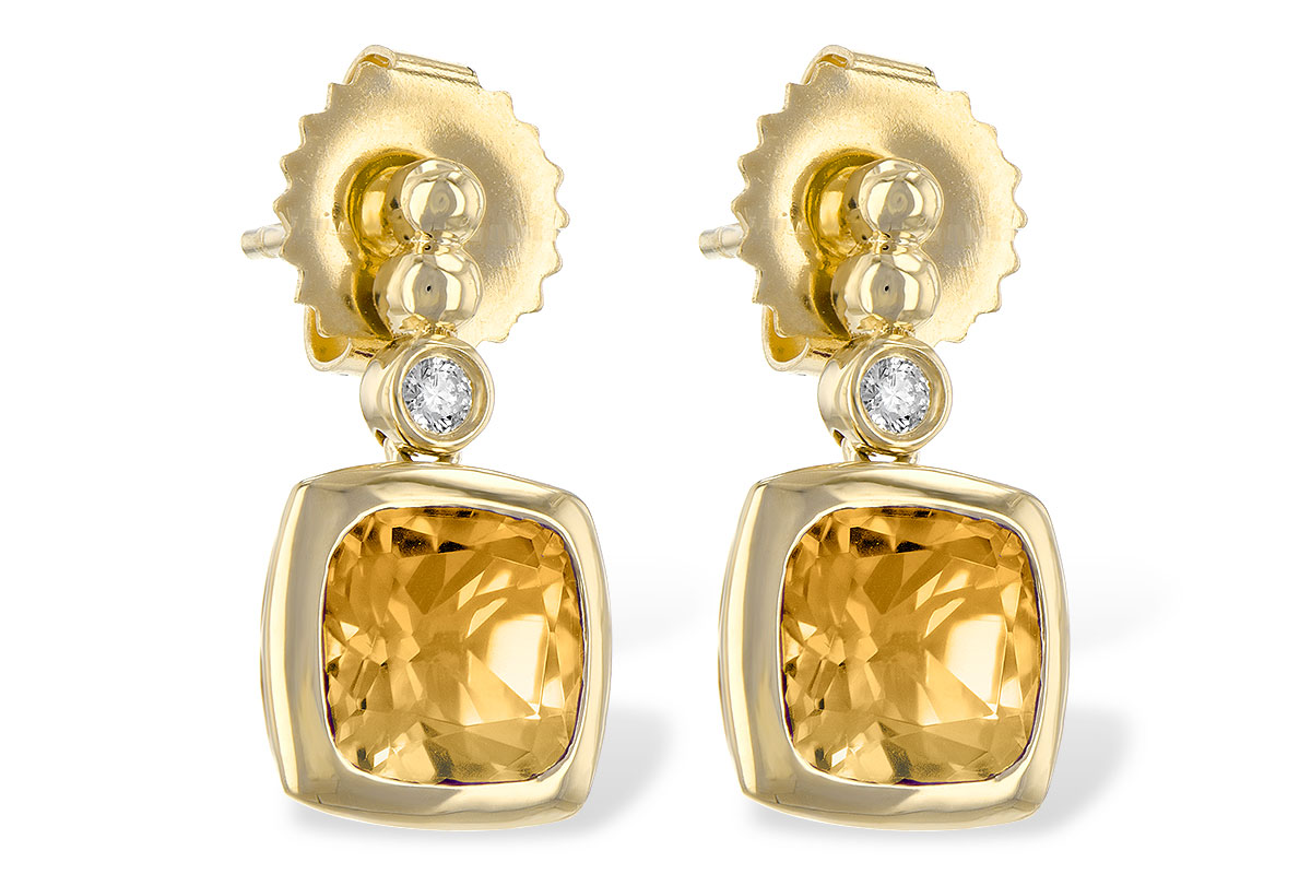 B198-69039: EARR 1.66 CITRINE 1.70 TGW