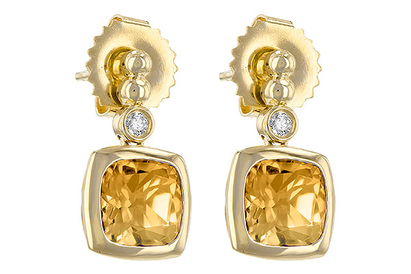 B198-69039: EARR 1.66 CITRINE 1.70 TGW