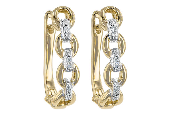 B199-57267: EARRINGS .07 TW