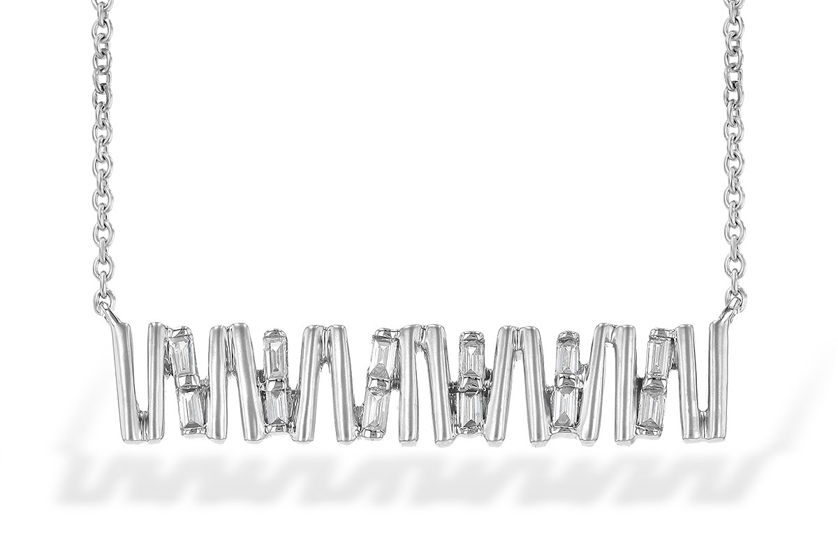 B199-59930: NECK .15 TW BAGUETTE DIAS