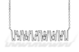 B199-59930: NECK .15 TW BAGUETTE DIAS