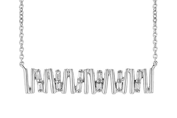 B199-59930: NECK .15 TW BAGUETTE DIAS
