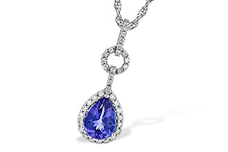 B199-61730: NECK .95 TANZANITE 1.14 TGW