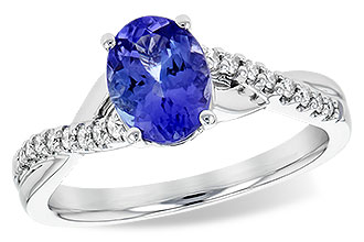 B199-61803: LDS RG 1.20 TANZANITE 1.35 TGW