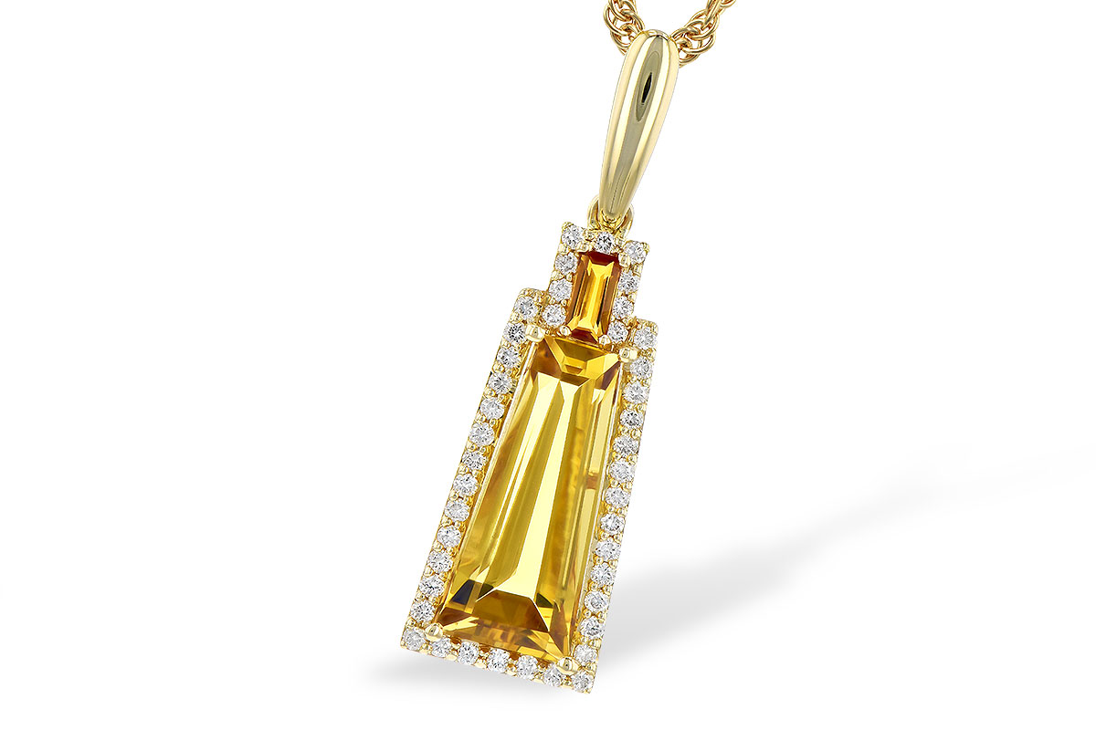 B282-29085: NECK 2.38 CITRINE 2.58 TGW