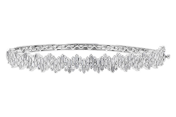 B282-32703: BANGLE 1.35 TW BAGUETTES