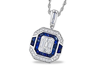 B282-34476: NECK 1.00 SAPP TW 1.33 TGW