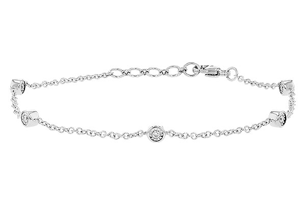 B282-35376: BRACELET .15 TW (7.25")