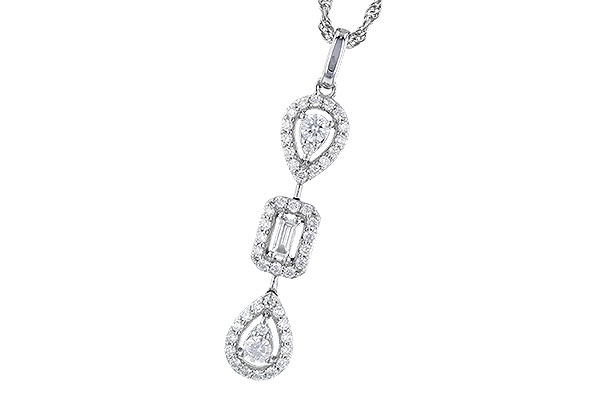 B282-36285: NECK .04 BAGUETTE .36 TW