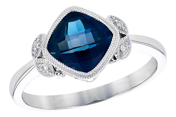 B282-36339: LDS 1.63 LONDON BLUE TOPAZ 1.65 TGW