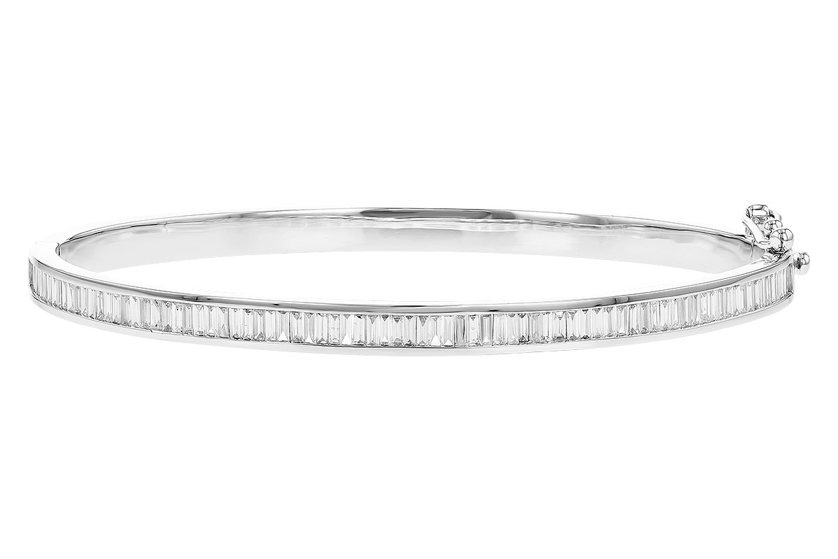 B283-19985: BANGLE 1.02 TW BAGUETTE DIAMONDS
