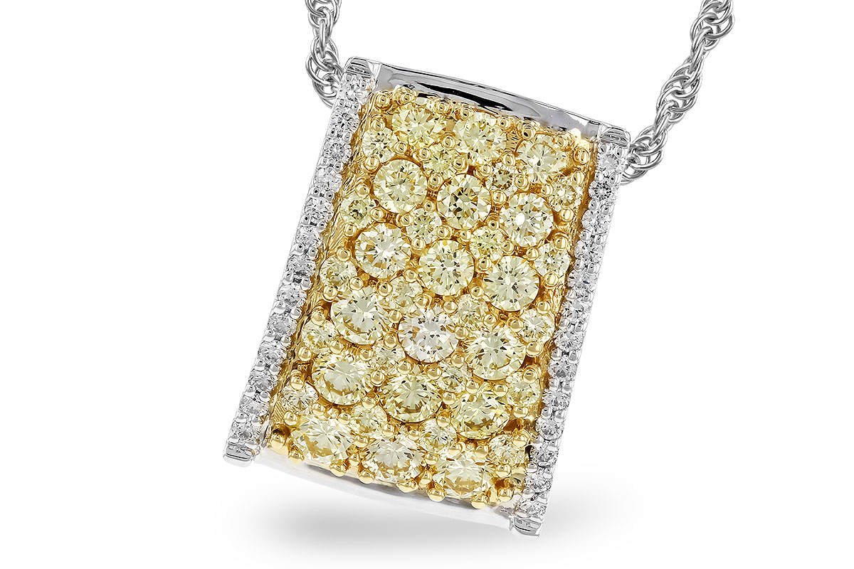 B283-20839: NECK 1.18 YELLOW DIAS 1.35 TW