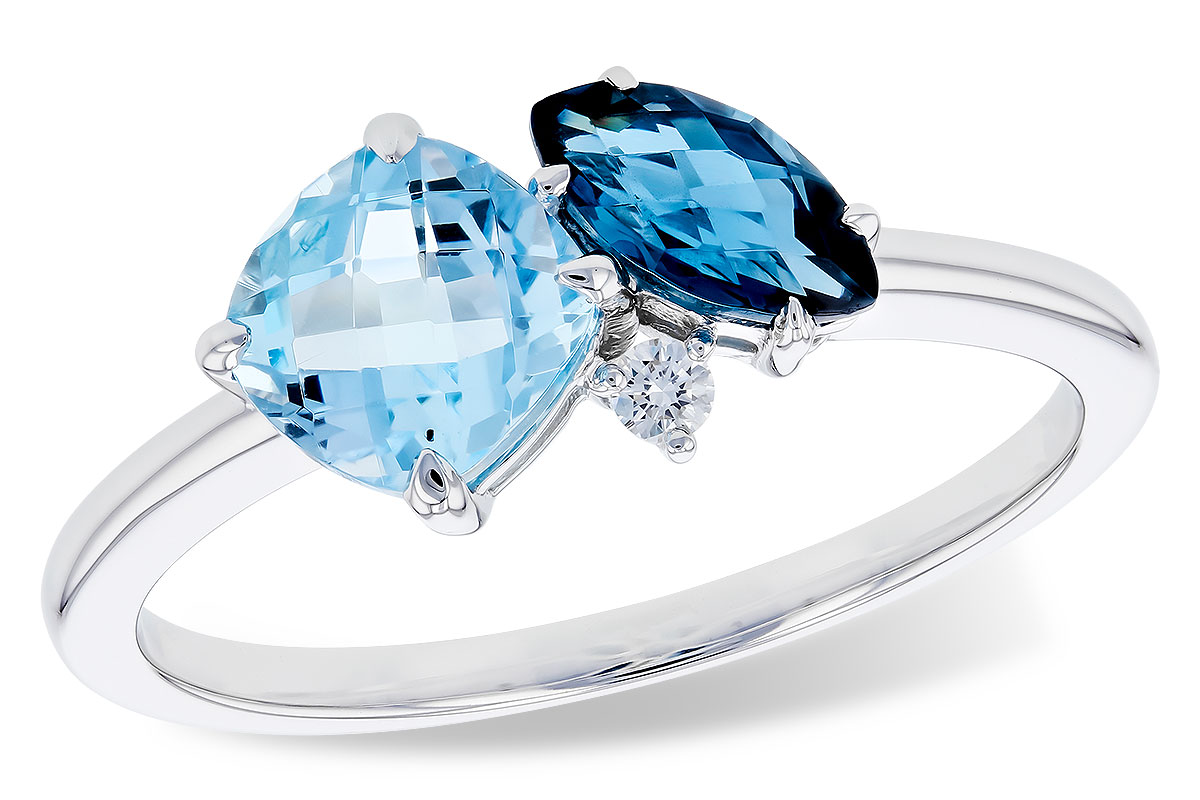 B283-20858: LDS RG 1.49 TW BLUE TOPAZ 1.52 TGW