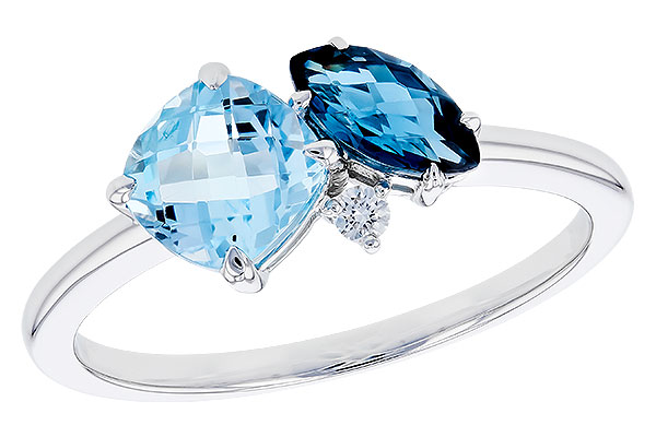 B283-20858: LDS RG 1.49 TW BLUE TOPAZ 1.52 TGW